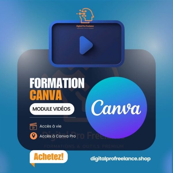 formation canva pro Pack Ultime : Formation Design Pro + Canva Pro Authentique illimité