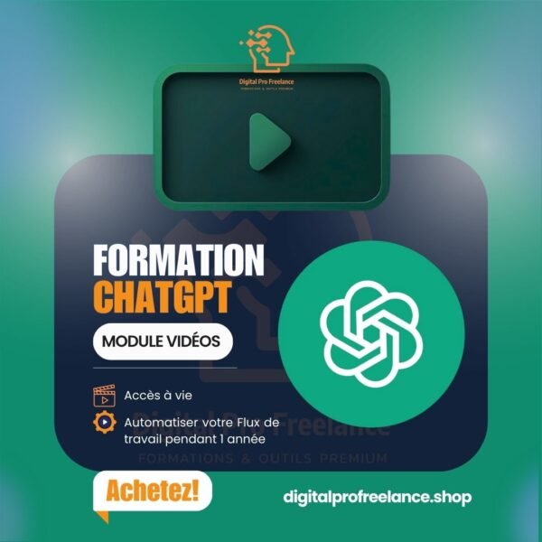 formation ChatGpt Pack Business Futur : Automatisation IA, ChatGPT & Productivité